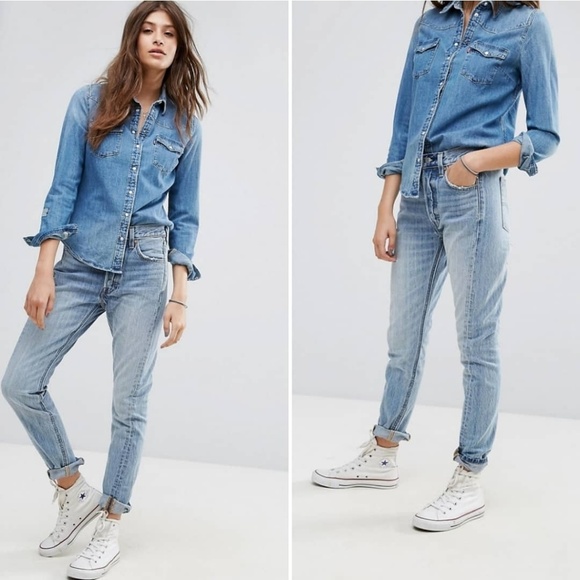 levi's 501 altered skinny